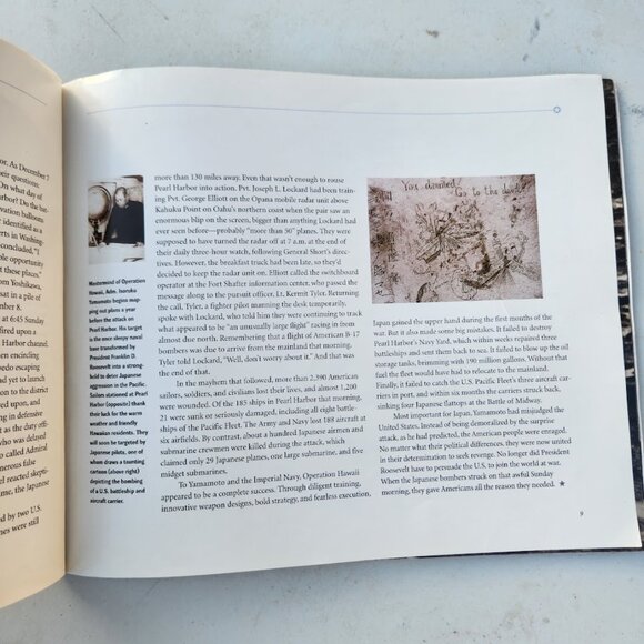 Pearl Harbor National Geographic Collector's Edition World War 2 WWII Book Great - Picture 6 of 11